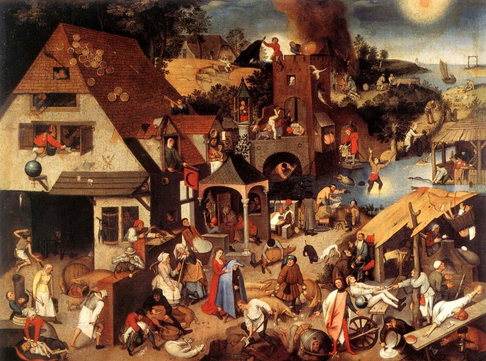 Breughel proverbs