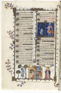Breviarium Jean Pucelle tome2 fol12v