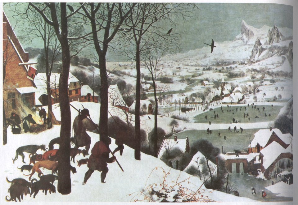 Breughel der aeltere heimkehr der jaeger