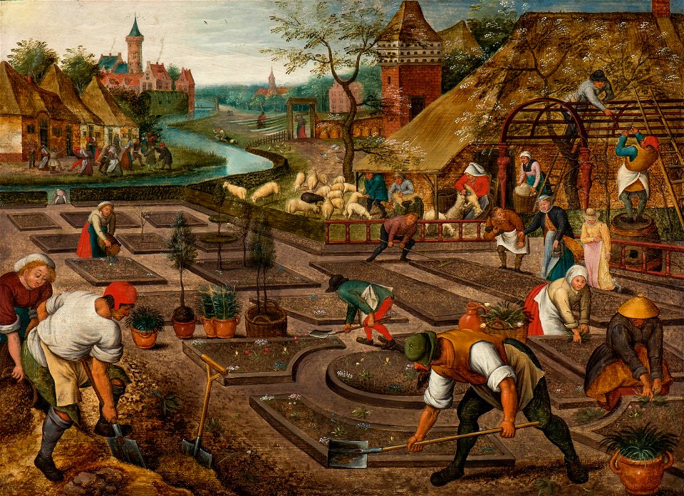 Pieter Bruegel the Younger, Spring, Musée des beaux-arts de Montréal