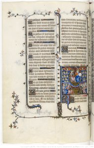 Breviarium Jean Pucelle tome1 fol84r