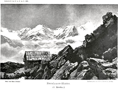 Breslauer Hütte 1894