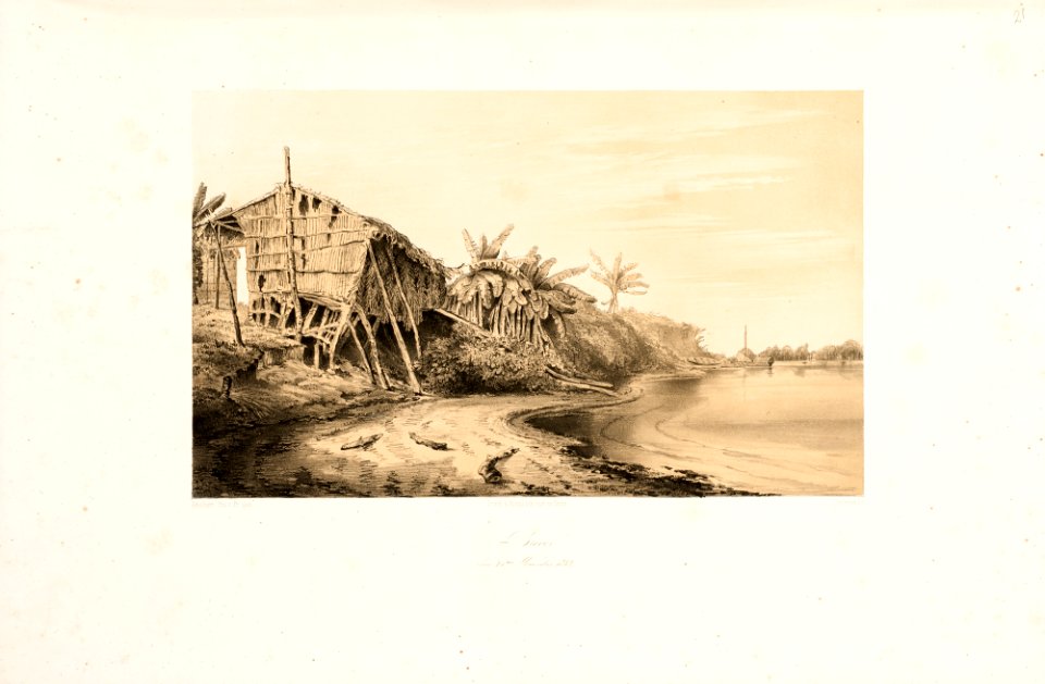 Breves den 25ten November 1842, da Coleção Brasiliana Iconográfica