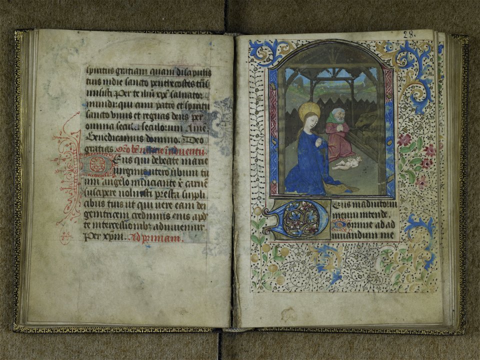 Brest Livre d'heures Nativité