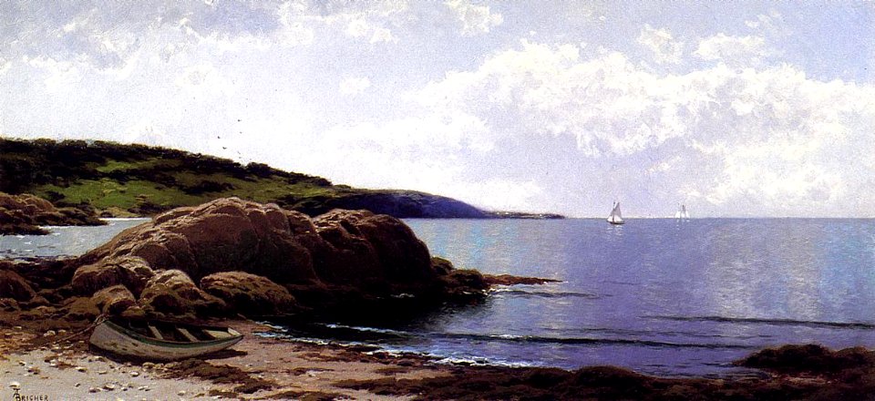 Bailys Island Maine-Alfred Thompson Bricher