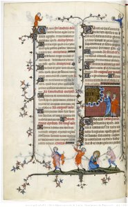 Breviarium Jean Pucelle tome1 fol105v