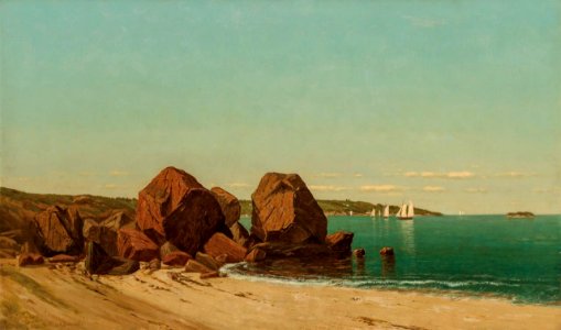 Half Moon Cove at Gloucester Bay by James Renwick Brevoort