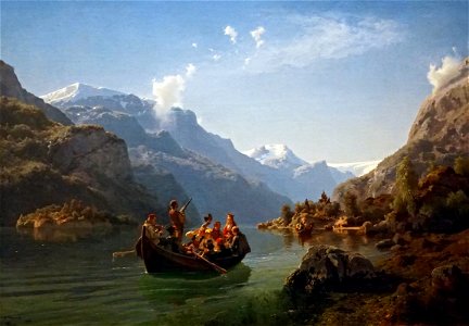 Bridal Procession on the Hardangerfjord Oslo 10 2018 3974