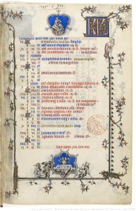Breviarium Jean Pucelle tome2 fol6r