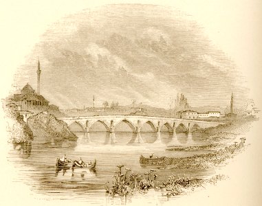 Bridge at Larissa - Wordsworth Christopher - 1882