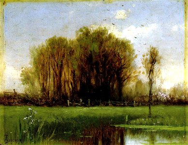 Alfred Thompson Bricher Landscape With Water