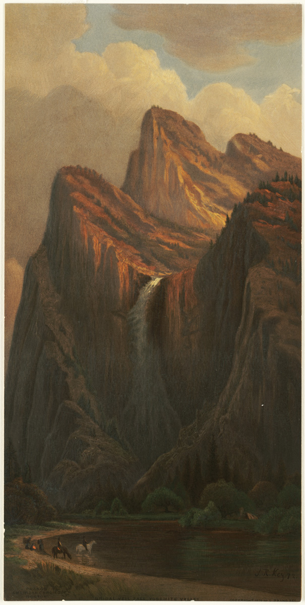 Bridal Veil Fall, Yosemite Valley 2 (Boston Public Library)