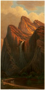 Bridal Veil Fall, Yosemite Valley 2 (Boston Public Library)