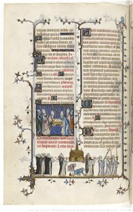 Breviarium Jean Pucelle tome2 fol218v