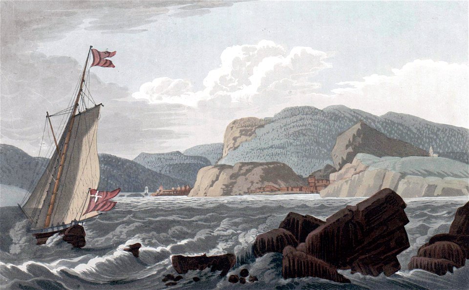 Brevig, from Skeen Firth (JW Edy plate 34)