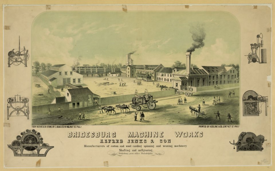 Bridesburg machine works. Alfred Jenks & Son LCCN2003680046