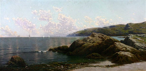 Coastal Landscape by Alfred Thompson Bricher
