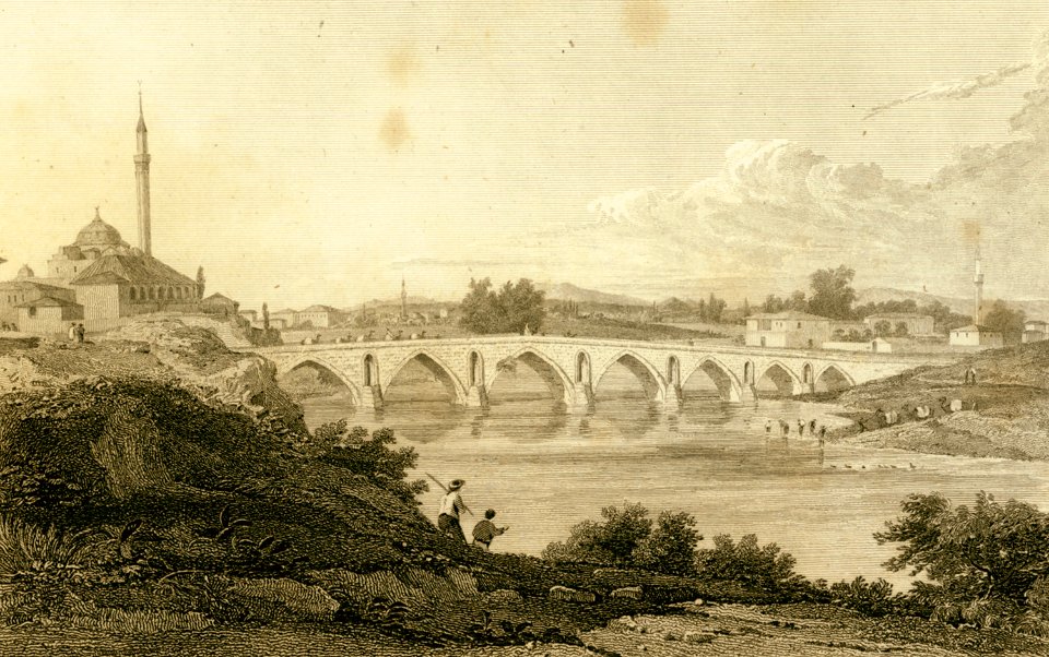 Bridge at Larissa - Dodwell Edward - 1819