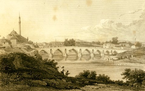 Bridge at Larissa - Dodwell Edward - 1819