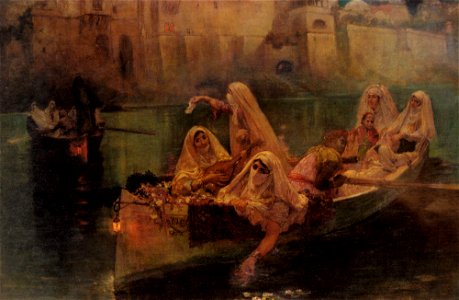 Bridgman Fredick Arthur The Harem Boats