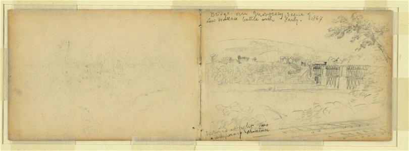 Bridge over Monocacy, Scene of Lew Wallace battle with Early, 1864 LCCN2004660569