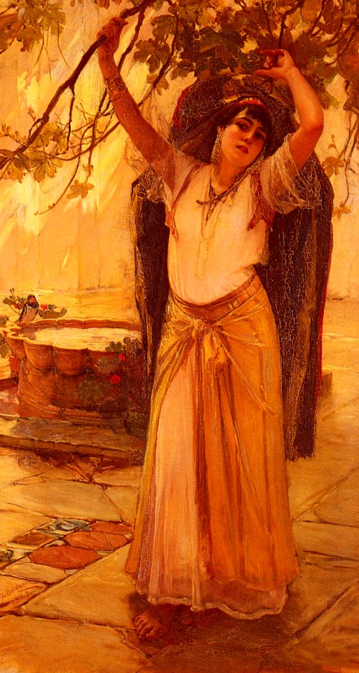 Bridgman Frederick Arthur Spanish Lady