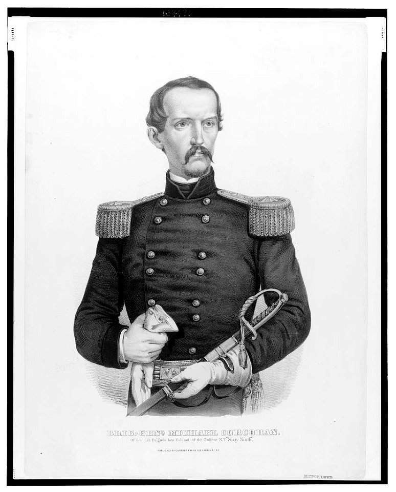 Brig.-Genl. Michael Corcoran - of the Irish Brigade late colonel of the gallant N.Y. Sixty Ninth LCCN2004670091