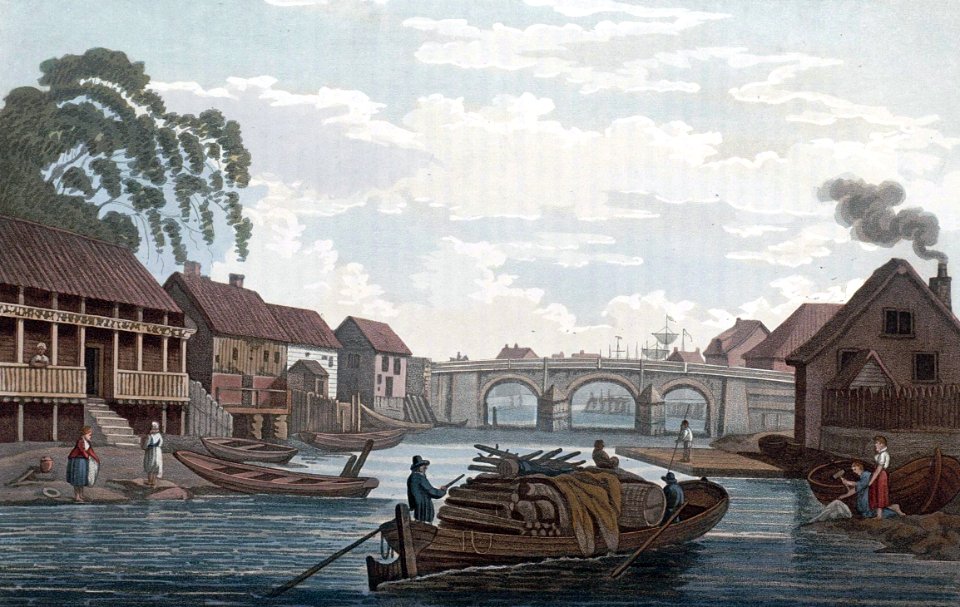 Bridge, at Christiania (JW Edy plate 52)