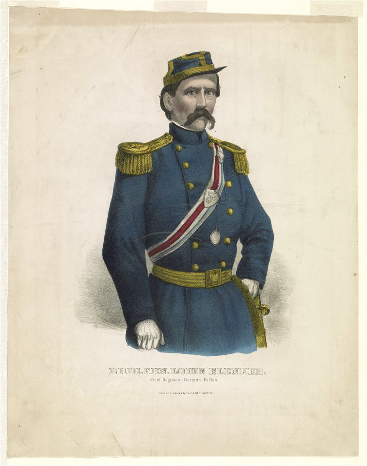 Brig. Gen. Louis Blenker- First Regiment German rifles LCCN90712725