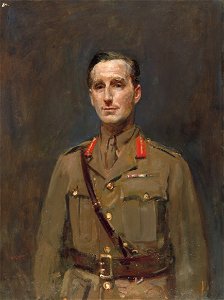 Brigadier-General Arthur M Asquith, by Ambrose McEvoy