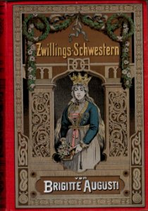 Brigitte Augusti--Zwillings-Schwestern-1891- Woldemar Friedrich. Free illustration for personal and commercial use.