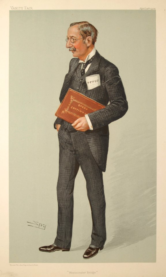 John Frederick Bridge Vanity Fair 14 April 1904