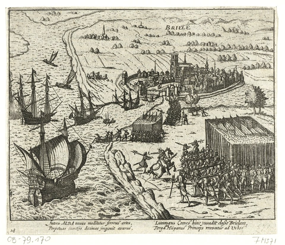Brielle 1572 Baudartius
