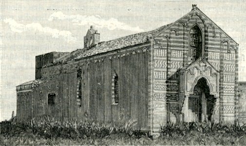 Brindisi chiesa del Casale xilografia