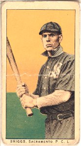 Briggs, Sacramento Team, baseball card portrait LCCN2008677318