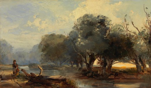 Henry Bright - On the Norfolk Broads - Google Art Project
