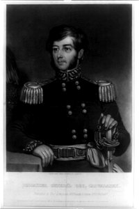 Brigadier General George Cadwalader, half-length portrait, facing left, in uniform LCCN96509611