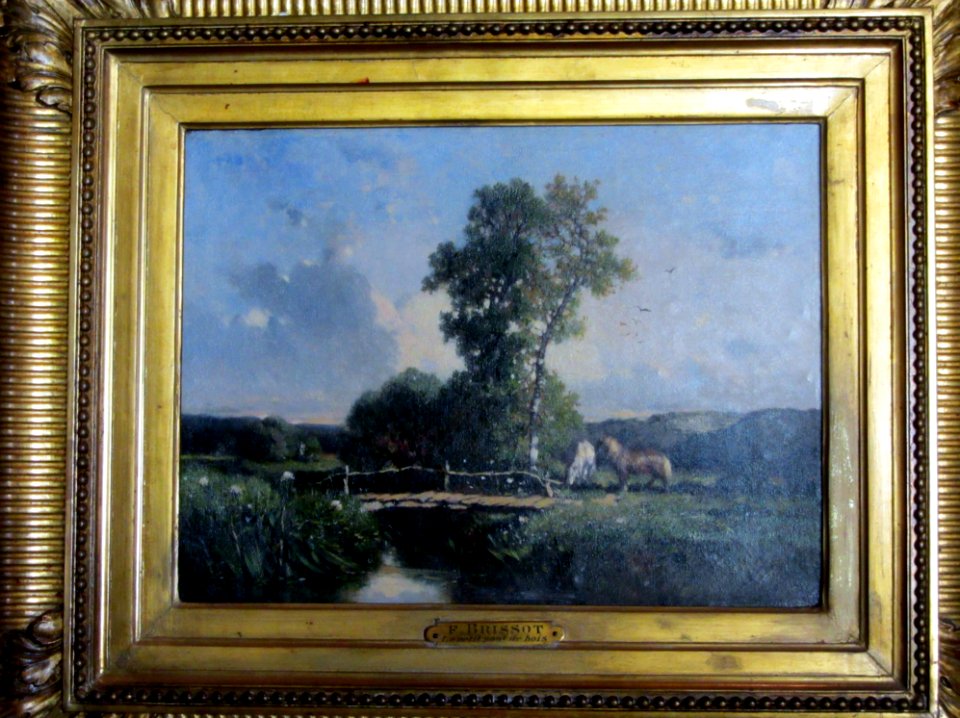 Brissot de Warville, Felix - Puentecito de madera -ost MMBAV fRF01