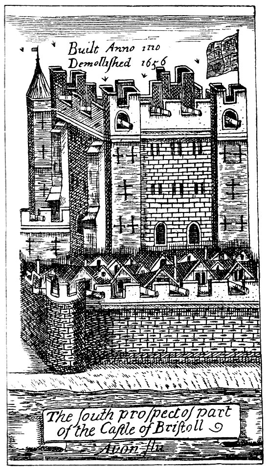 Bristol Castle South Prospect