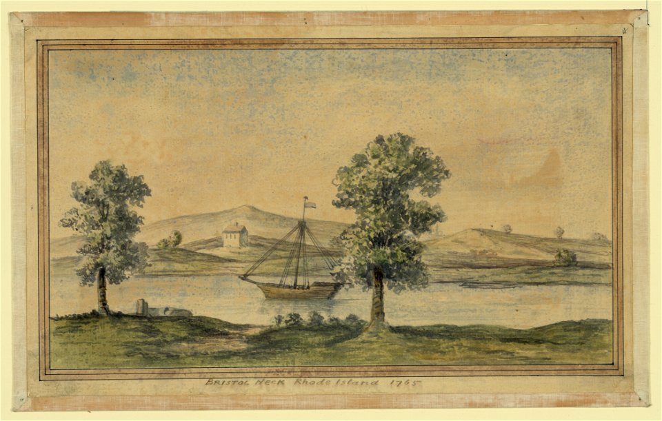 Bristol Neck Rhode Island 1765 LCCN2004662204