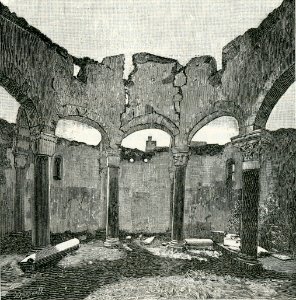Brindisi interno di San Giovanni al Sepolcro xilografia di Richard Brend'amour