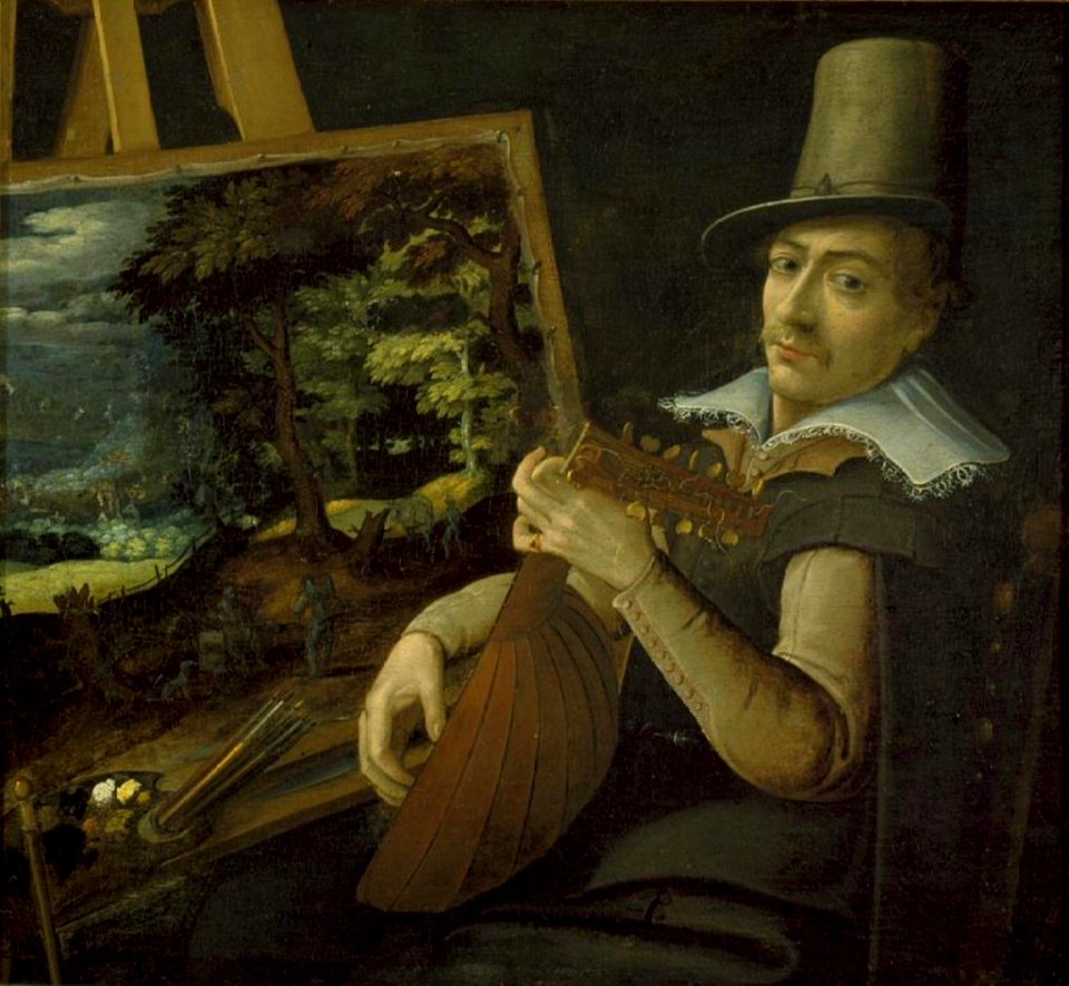 Bril, Paul - Self-Portrait - 1595-1600