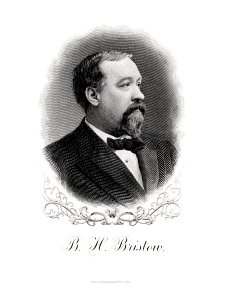 BRISTOW, Benjamin H-Treasury (BEP engraved portrait)