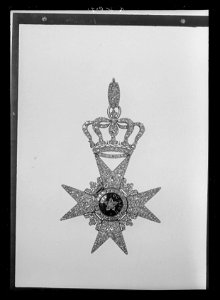 Briljanterat kommendörskors Nordstjärneorden, Skattkammaren 26:3 - Livrustkammaren - 18470