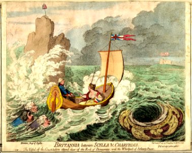 Britannia between Scylla and Charybdis. (BM 1935,0522.4.6)