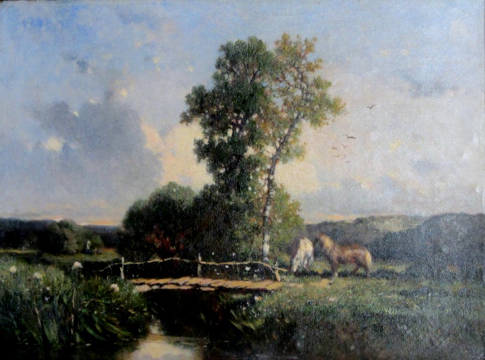 Brissot de Warville, Felix - Puentecito de madera -ost MMBAV fRF02