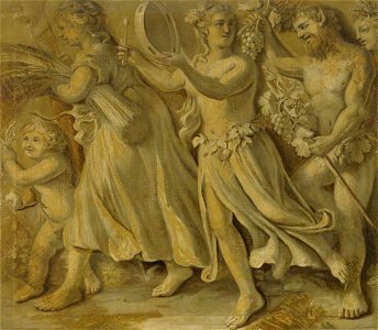 British (English) School - A Bacchanalian Procession - 926862.1 - National Trust