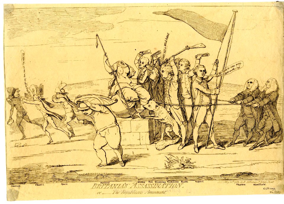 Britania's assassination. or - the Republicans amusement (BM 1868,0808.4839)