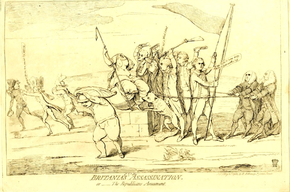 Britania's assassination. or - the Republicans amusement (BM 1851,0901.78)