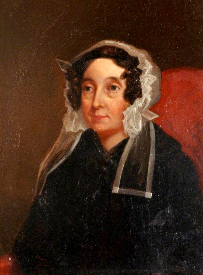 British (English) School - A Woman in a Bonnet with a Black Dress - 987444 - National Trust